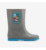 Dětské gumáky COQUI Rainy TT&F 8505 Mid. grey/New blue