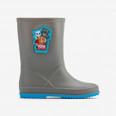 Dětské gumáky COQUI Rainy TT&F 8505 Mid. grey/New blue