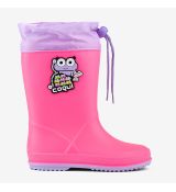 Dětské gumáky COQUI 8508 Lt. Fuchsia/Lt. Lila