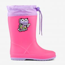 Dětské gumáky COQUI 8508 Lt. Fuchsia/Lt. Lila