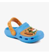 COQUI nazouváky MAXI 9382 Lt. Blue/Lt. Orange Jungle Wildness