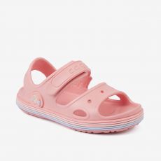 COQUI sandály YOGI 8861 Baby Pink Rainbow