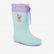 Dětské gumáky COQUI 8508 Lt. Mint/Lt. Lila