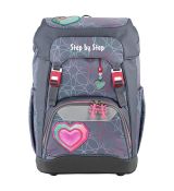 Školní batoh Step by Step GRADE Glitter Heart Hazle