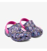 COQUI nazouváky LITTLE FROG 8701 Navy/Fuchsia Unicorn + Amulet