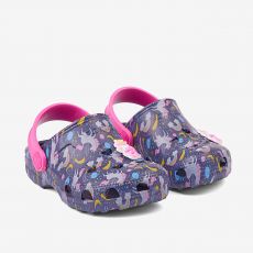 COQUI nazouváky LITTLE FROG 8701 Navy/Fuchsia Unicorn + Amulet