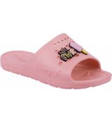 COQUI pantofle LONG 6373 Baby pink amulet