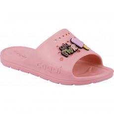 COQUI pantofle LONG 6373 Baby pink amulet