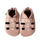 Hopi Hop capáčky BAREFOOT sandálky růžové beruška