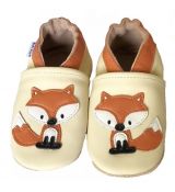 Hopi Hop capáčky BAREFOOT Liška krémová