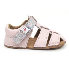 Dětská letní obuv EF Barefoot růžová