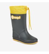 Dětské gumáky COQUI 8558 Antracit/Yellow hero zateplené