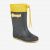Dětské gumáky COQUI 8558 Antracit/Yellow hero zateplené