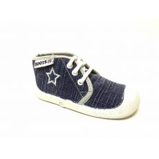 Capáčky BOOTS4U T015 jeans tmavý