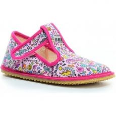 Dětské přezůvky BEDA BFN 170020/W/OP Music