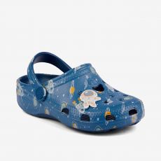 COQUI nazouváky BIG FROG PRINTED 8115 Niagara Blue Space + Amulet