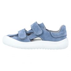 Dětská letní obuv Jonap barefoot Daisy světle modrá