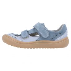 Dětská letní obuv Jonap barefoot Berry šedá