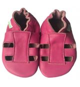 Hopi Hop capáčky BAREFOOT sandálky fuchsia