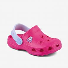 COQUI nazouváky BIG FROG 8701 Lt. Fuchsia/Candy Blue