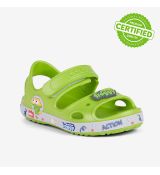 COQUI sandály YOGI 8861 Party Green/Khaki Grey Hero + Amulet