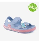 COQUI sandály YOGI 8861 Lt. Elemental Blue/Fondant Pink + Amulet
