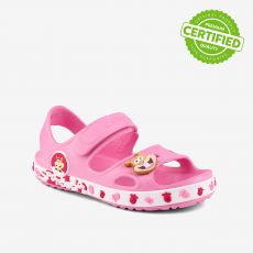 COQUI sandály YOGI 8862 Dk. Pink/White SB Sandy + Amulet