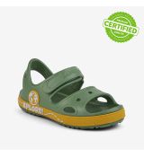 COQUI sandály YOGI 8862 Moss green/Amber yellow