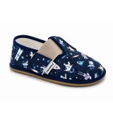 Dětské barefoot přezůvky Pegres BF01 Půlnoc