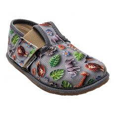 Dětské barefoot přezůvky Pegres BF01 Safari