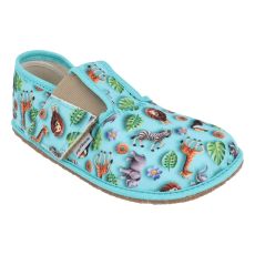 Dětské barefoot přezůvky Pegres BF01 Džungle