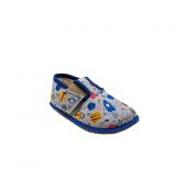 Dětské barefoot přezůvky Pegres BF01 Vesmír